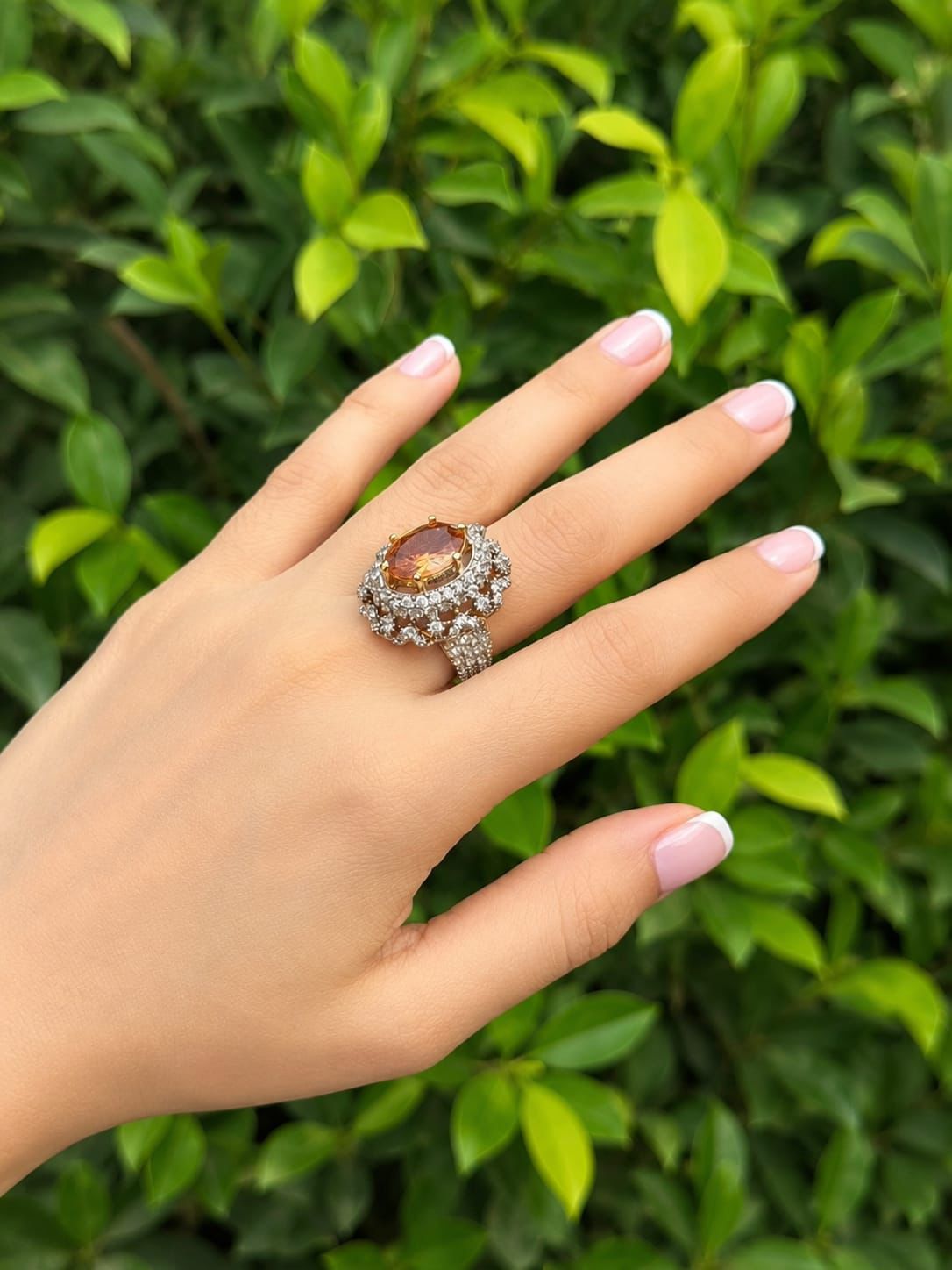 Crystal Stone Ring 04