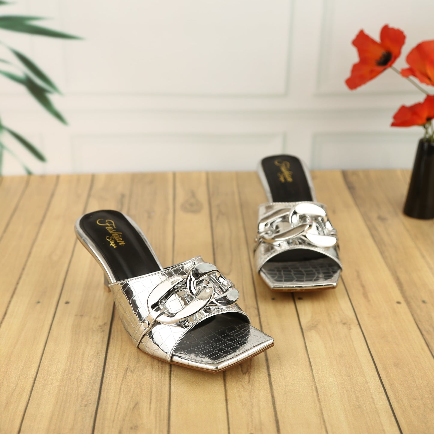 Vintage Heels SILVER - ZAWJ